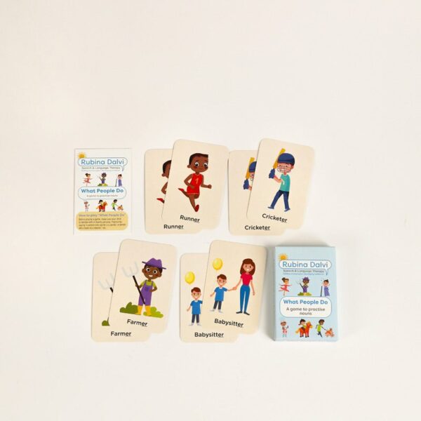 What People Do: A Game to Practise Nouns