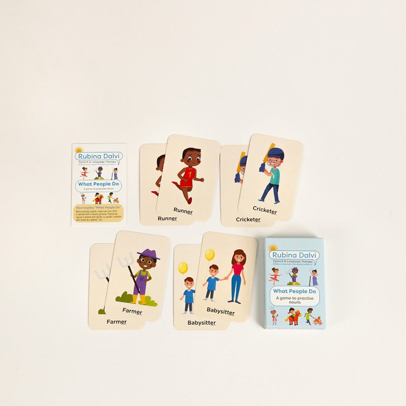 What People Do: A Game to Practise Nouns